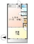 福山市東吉津町の間取図