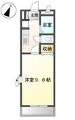 福山市旭町の間取図