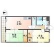 アーバン新徳田の間取図