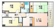 デミューズ木幡の間取図