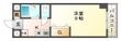 宇治市木幡中村の間取図