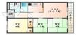 ラポート柳田の間取図