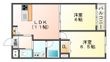 宇治市木幡金草原の間取図