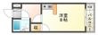 宇治市五ケ庄大林の間取図