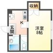 宇治市槇島町千足の間取図