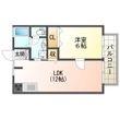 セジュール伊勢田の間取図