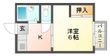 コスモハイツホクユーの間取図