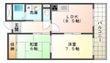 宇治市五ケ庄一番割の間取図