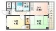 城陽市富野西垣内の間取図