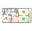 宇治市槇島町一ノ坪の間取図