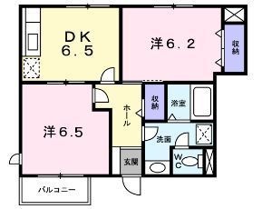 拡大写真:コーポサンライズ 1階101の間取り