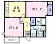 写真：コーポサンライズ1階の間取図