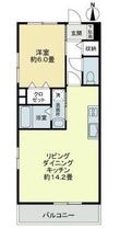 エバーグリーンの間取図
