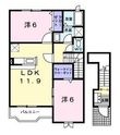 高松市一宮町の間取図