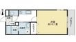 フォブール林町の間取図