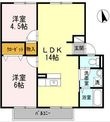太田田園ハイツ B棟の間取図