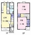 ミルキーウェイ土器 Bの間取図