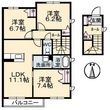 シャーメゾン上林 C棟の間取図
