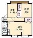 高松市松縄町の間取図