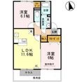アヴニール B棟の間取図