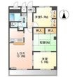 高松市三条町の間取図