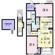 高松市六条町の間取図