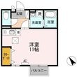 セジュールコスモの間取図