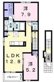 アンダンテ イーストCの間取図