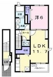 クラール仏生山B の間取図