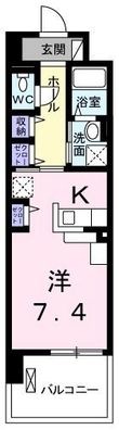 フリシュ・グランツ・Kの間取図