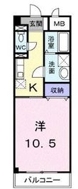 グランディール太田Aの間取図