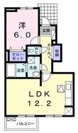 レジナスMIZUKIの間取図