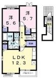 高松市川部町の間取図