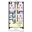 サンライズ新池の間取図