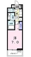 写真:ディアコート宮脇 2階202の間取図