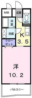 ドエル香西の間取図