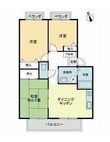 フォブールあすかBの間取図