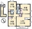高松市寺井町の間取図