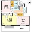 プログレス B棟の間取図