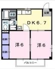 ニューシティ土器Aの間取図
