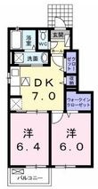 ワイズKMの間取図