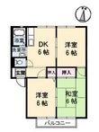 グリーンヒルズ泉川 C棟の間取図