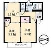 フレグランスA・S C棟の間取図