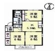 フォーレスイン松岡 B棟の間取図