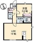 Marrone　B棟の間取図
