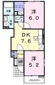 サニー レジデンスAの間取図