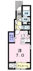 ル・ボヌール三木Ⅳの間取図