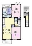 高松市新田町甲の間取図