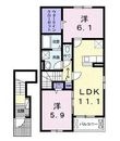 綾歌郡宇多津町津の郷の間取図