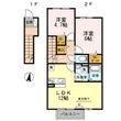 グラン3104 Bの間取図